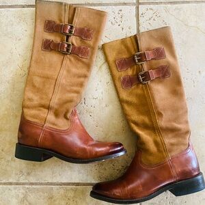 Lucchese Leather Tall Boots